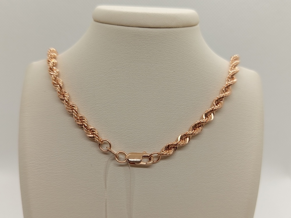 ЦЕПЬ ПУСТОТЕЛАЯ Веревка (Au 585)