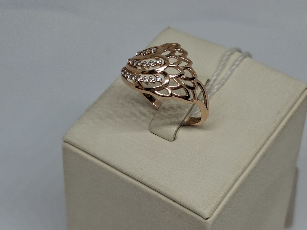КОЛКМИ585 КОЛЬЦО С КАМНЯМИ (Au 585)