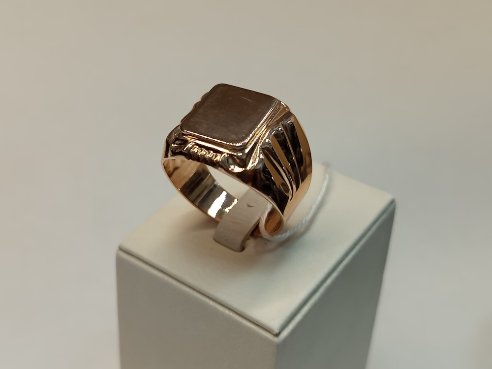 ПЕЧАТКА БЕЗ КАМНЯ (Au 583)