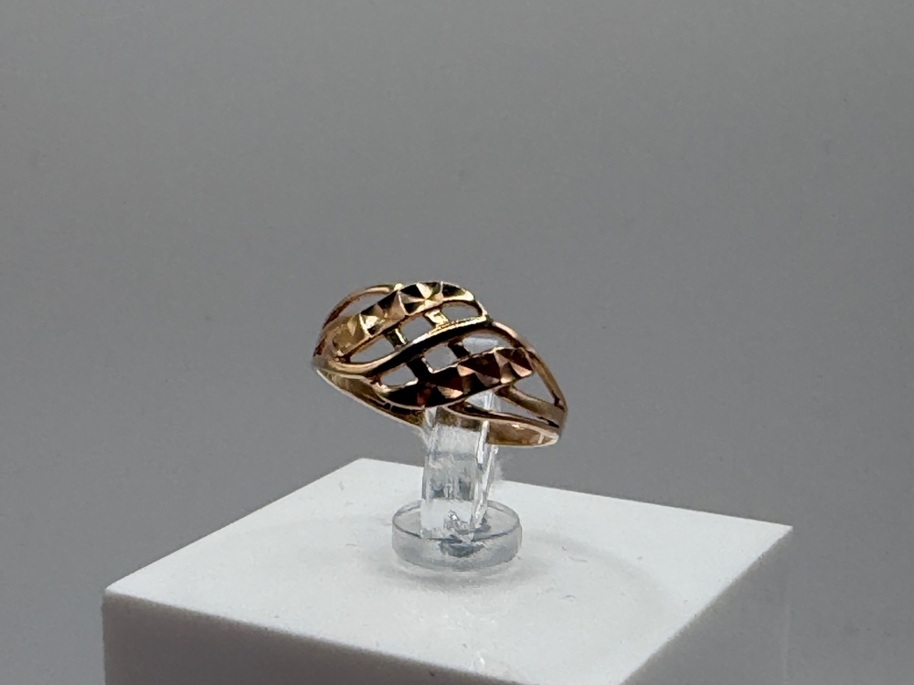 КОЛБКМ585 КОЛЬЦО БЕЗ КАМНЯ (Au 585)