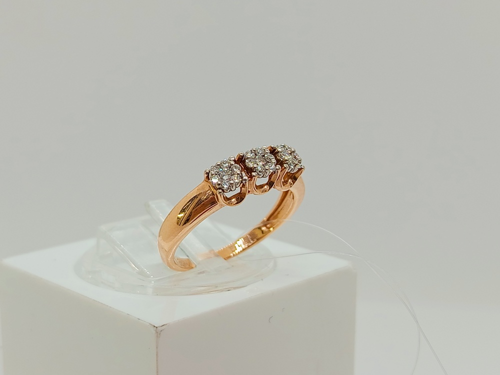 КОЛЬЦО БРИЛЛИАНТ (Au 585)