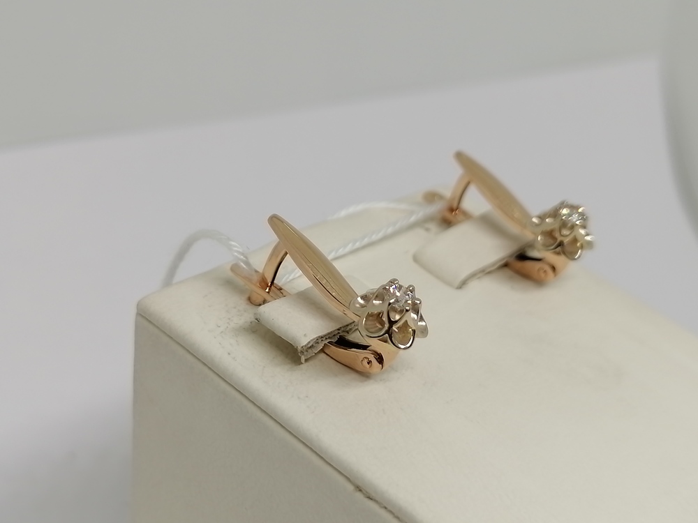 СЕРЬГИ БРИЛЛИАНТ (Au 585)