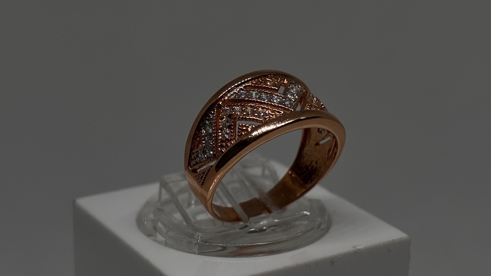 КОЛКМИ585 КОЛЬЦО С КАМНЯМИ (Au 585)