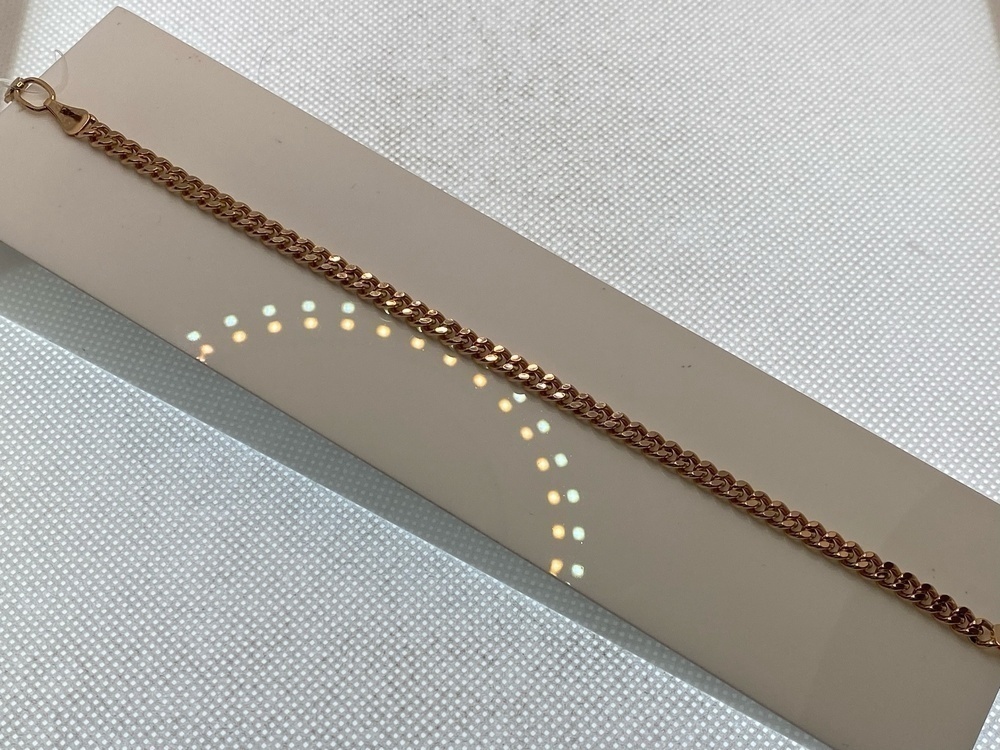 БРАСЛЕТ ПУСТОТЕЛЫЙ Панцирное (Au 585)