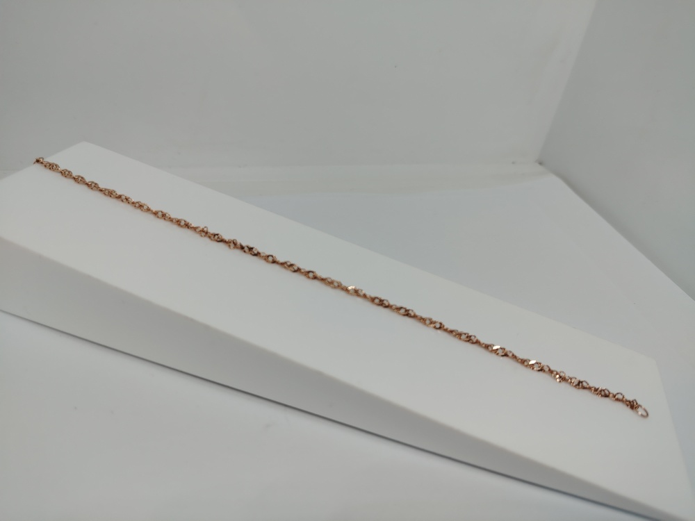 БРАСЛЕТ ПОЛНОВЕСНЫЙ Сингапур Au 585