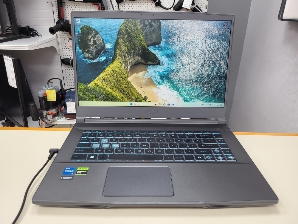 Ноутбук MSI; Core I5-12450H, GeForce RTX 3050, 16 Гб, 480 Гб, Нет
