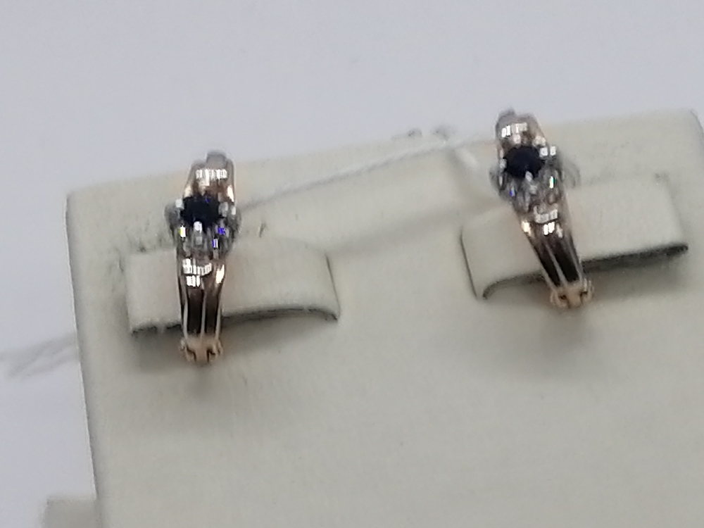 СЕРЬГИ БРИЛЛИАНТ (Au 585)