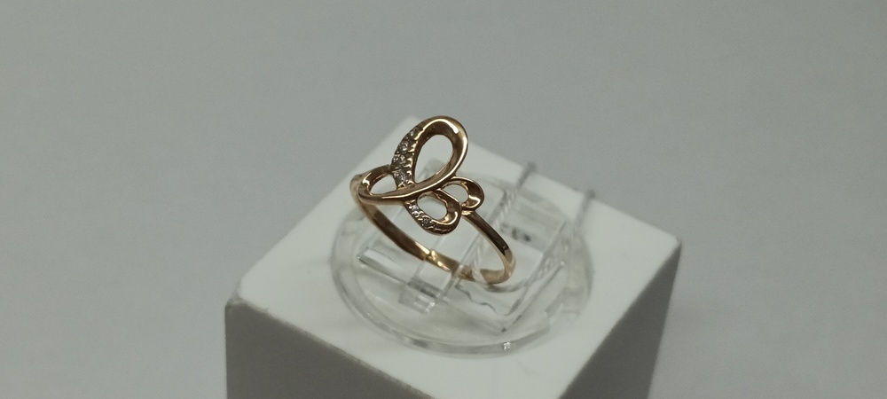 КОЛКМИ585 КОЛЬЦО С КАМНЯМИ (Au 585)