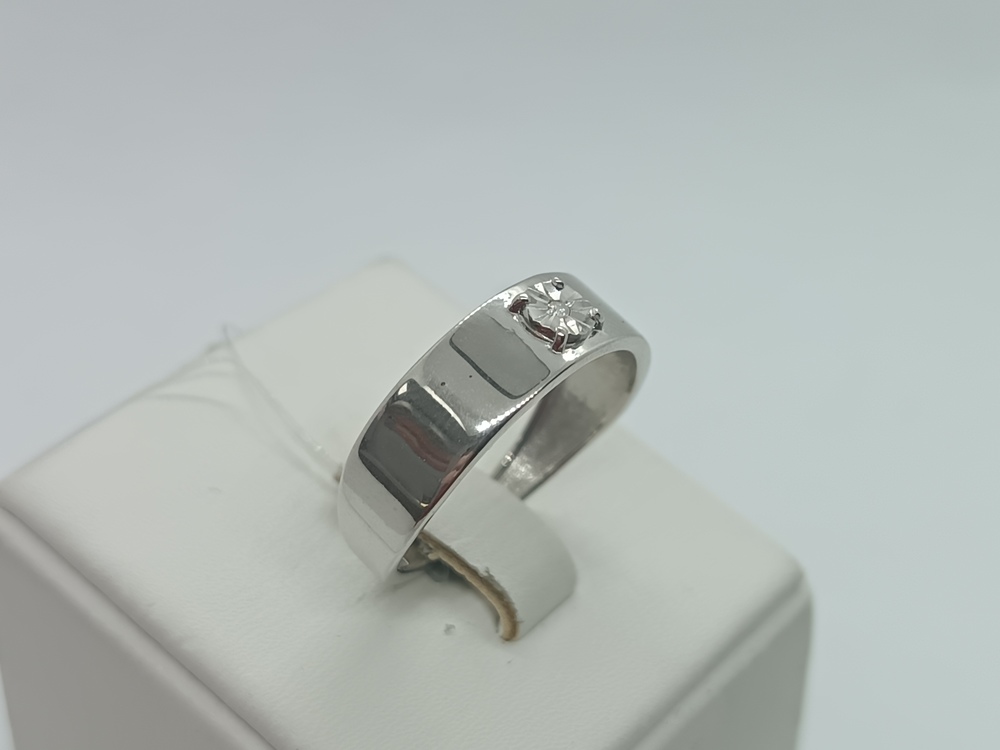 КОЛЬЦО БРИЛЛИАНТ (Ag 925)