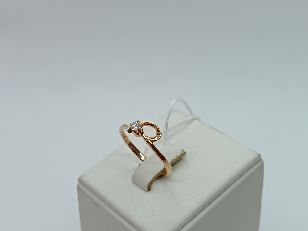 КОЛЬЦО БРИЛЛИАНТ Au 585