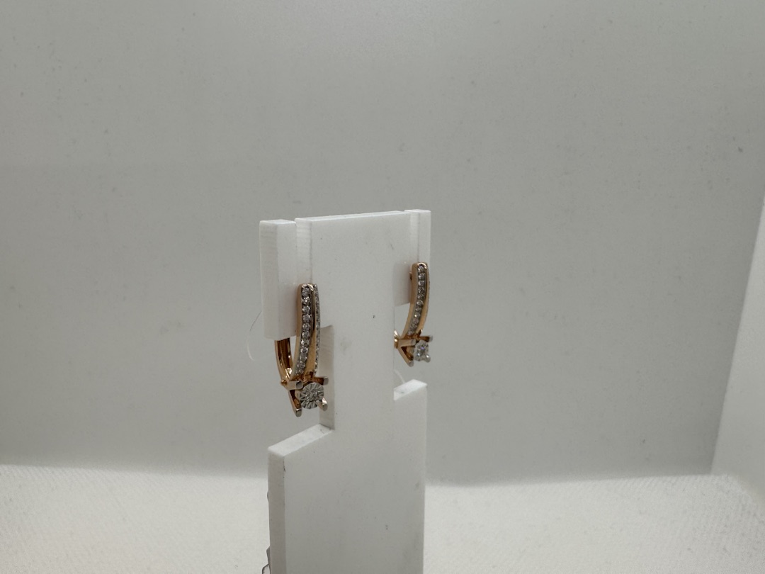 СЕРЬГИ БРИЛЛИАНТ (Au 585)