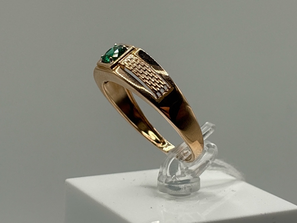 ПЕЧКМ585 ПЕЧАТКА С КАМНЕМ (Au 585)