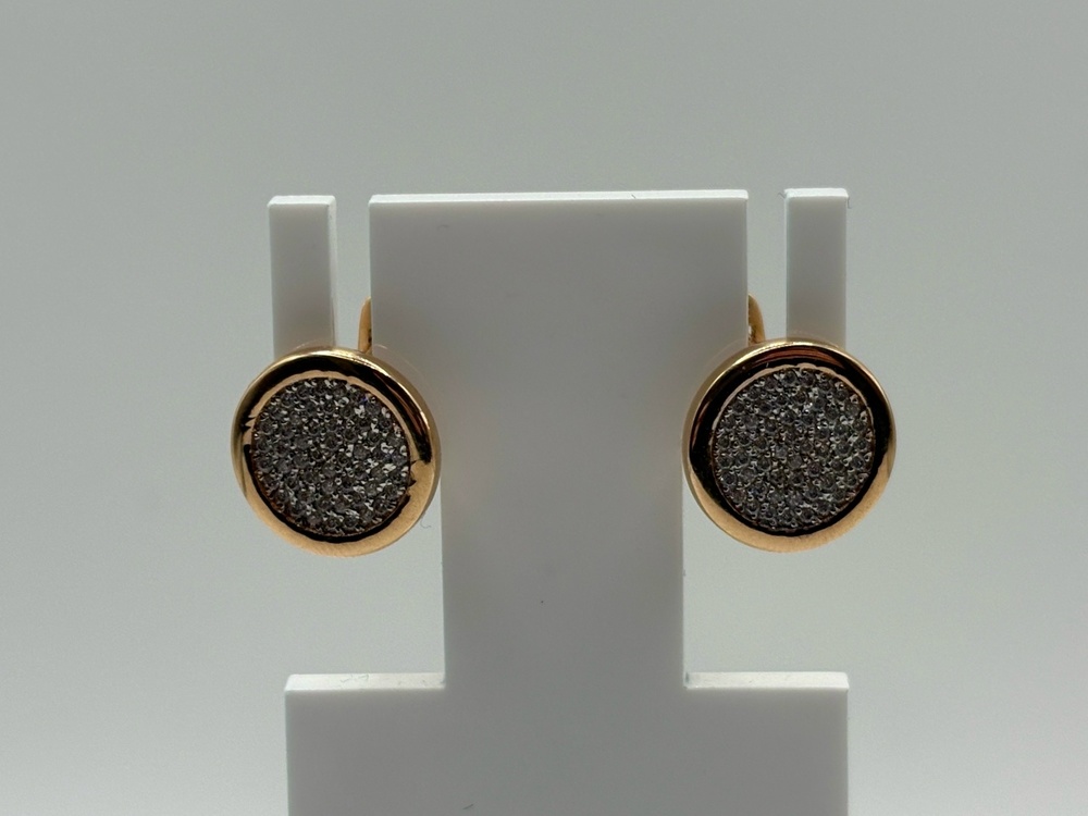 СЕРЬГИ С КАМНЯМИ (Au 585)