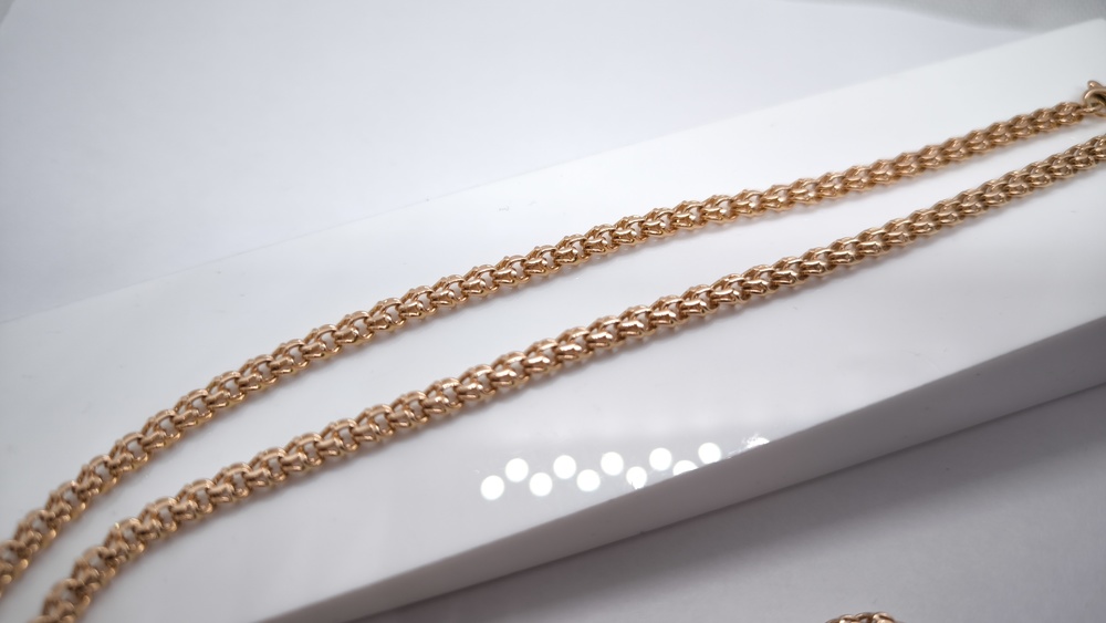 ЦЕПЬ ПОЛНОВЕСНАЯ Бисмарк (Au 585)