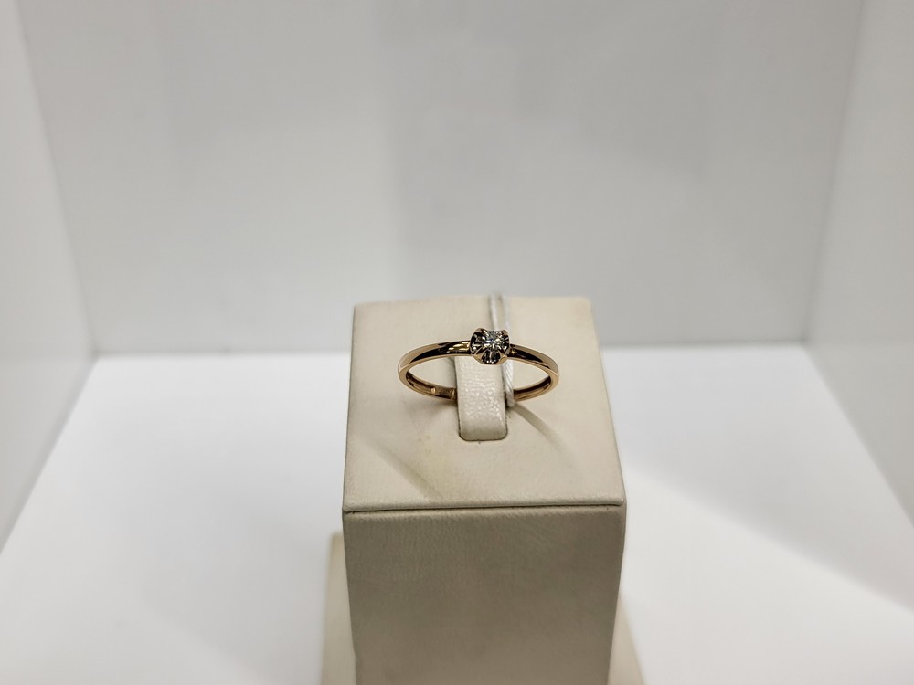 КОЛЬЦО БРИЛЛИАНТ Au 585