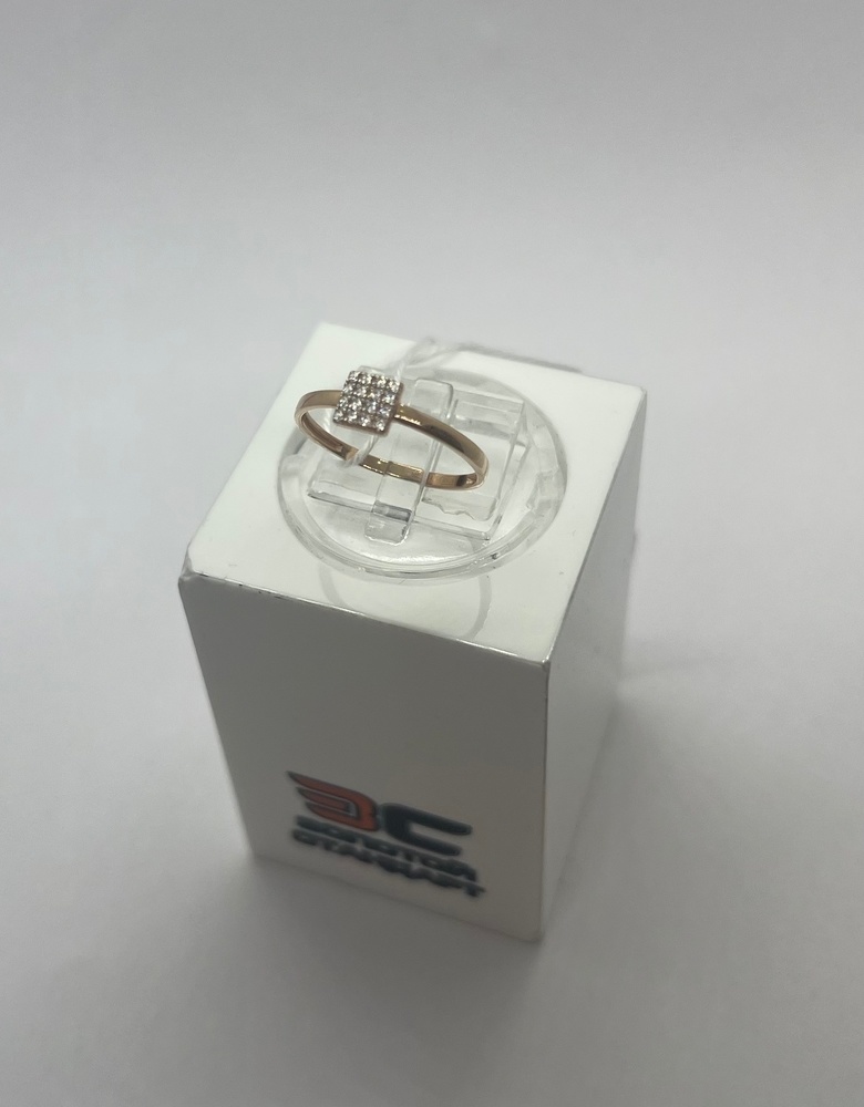КОЛКМИ585 КОЛЬЦО С КАМНЯМИ (Au 585)