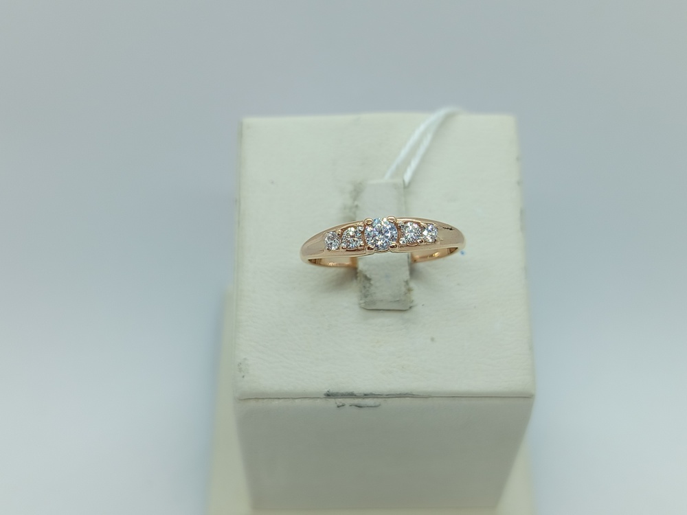 КОЛКМИ585 КОЛЬЦО С КАМНЯМИ (Au 585)