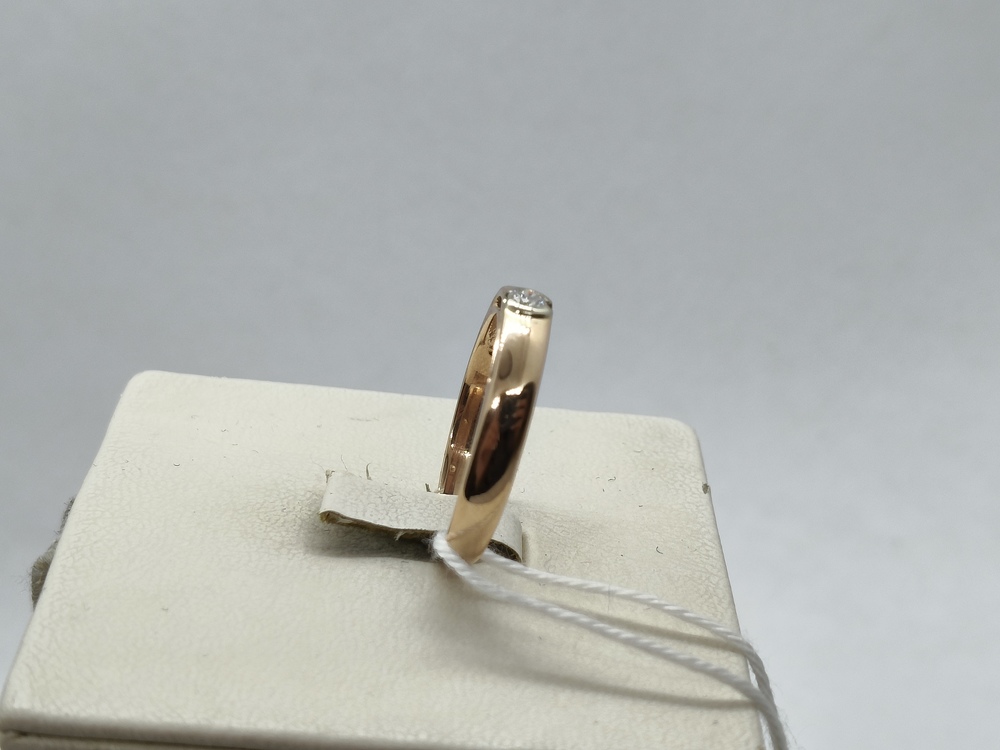 КОЛЬЦО БРИЛЛИАНТ Au 585