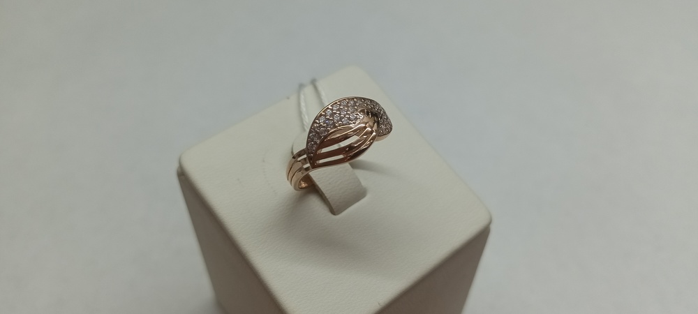 КОЛКМИ585 КОЛЬЦО С КАМНЯМИ (Au 585)