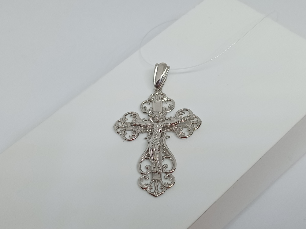 ПОДВЕСКА КРЕСТ без камня (Au 585)