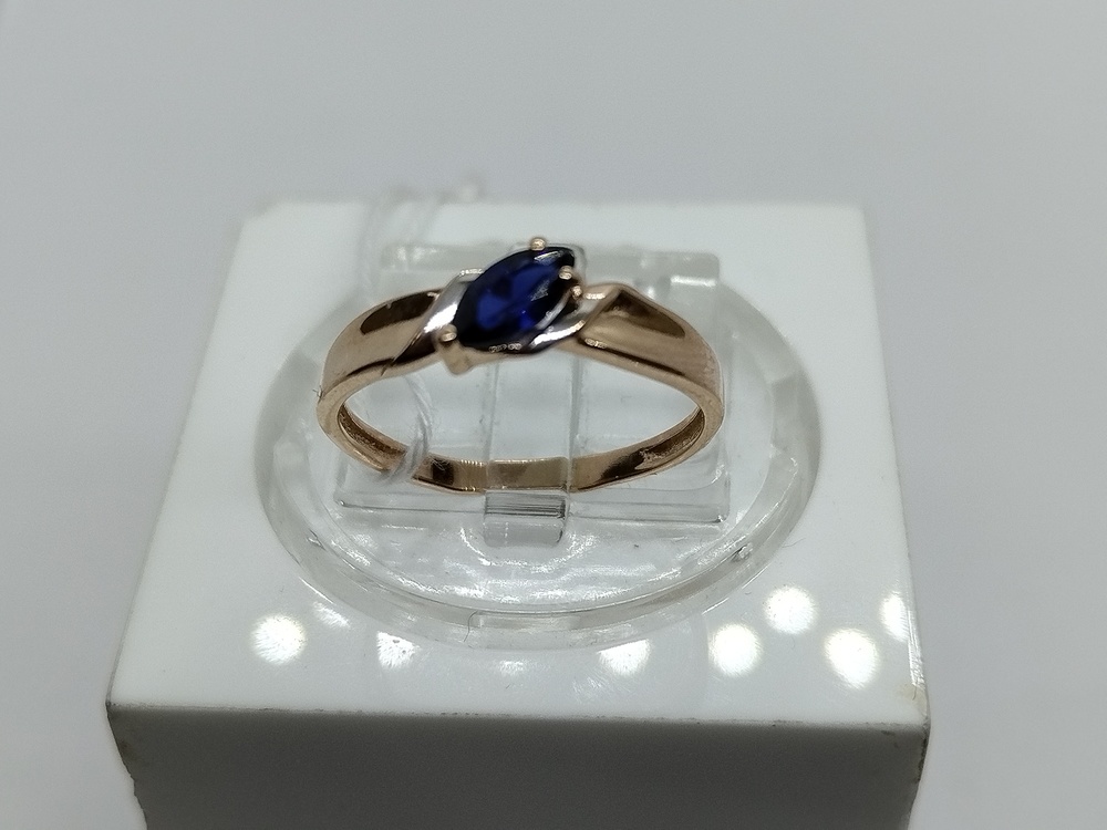 КОЛЬЦО С КАМНЕМ (Au 585)