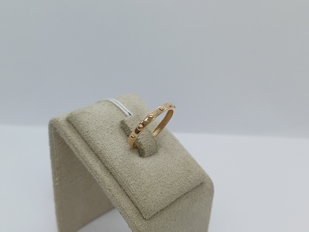 КОЛЬЦО БЕЗ КАМНЯ (Au 585)