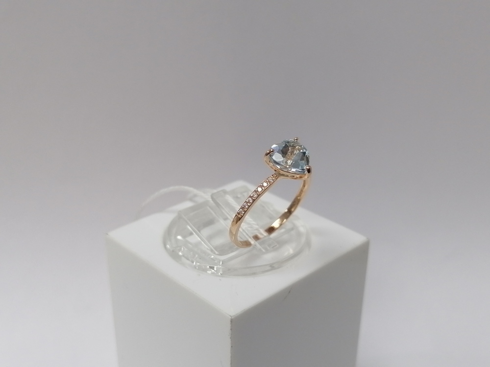 КОЛКМИ585 КОЛЬЦО С КАМНЯМИ (Au 585)