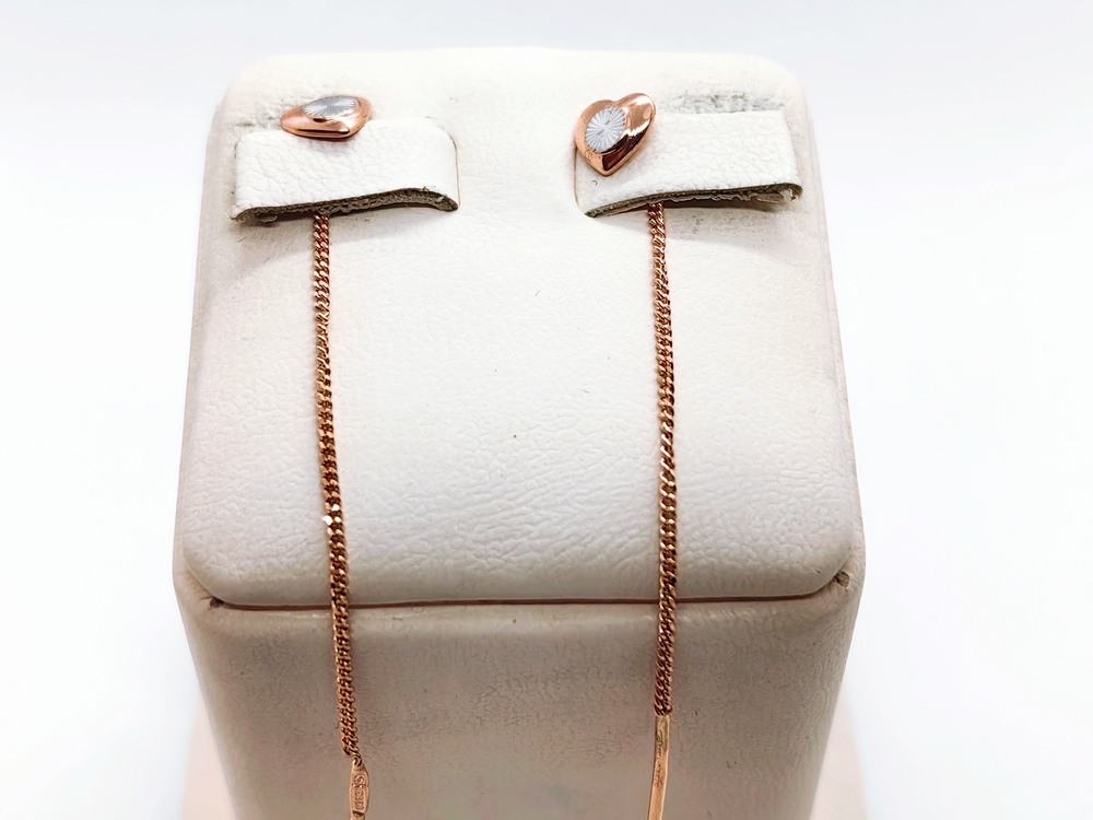 СЕРЬГИ ПРОДЕВКИ (Au 585)