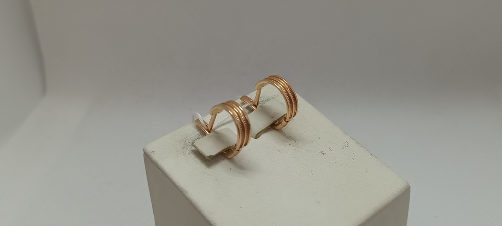 СЕРЬГИ БЕЗ КАМНЯ (Au 583)