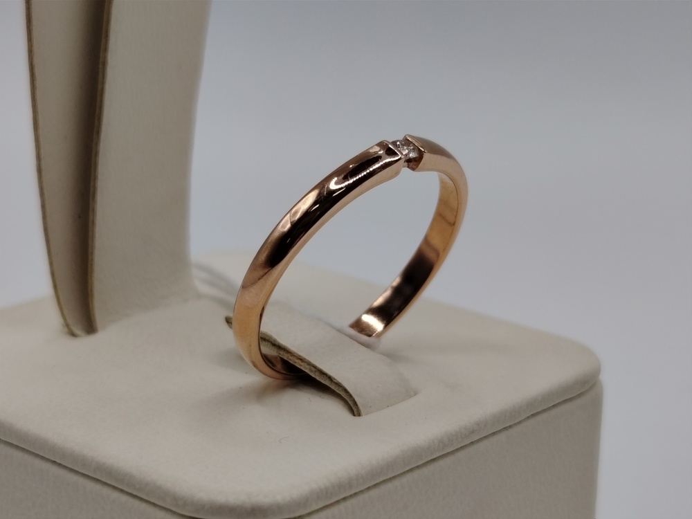 КОЛЬЦО БРИЛЛИАНТ Au 585