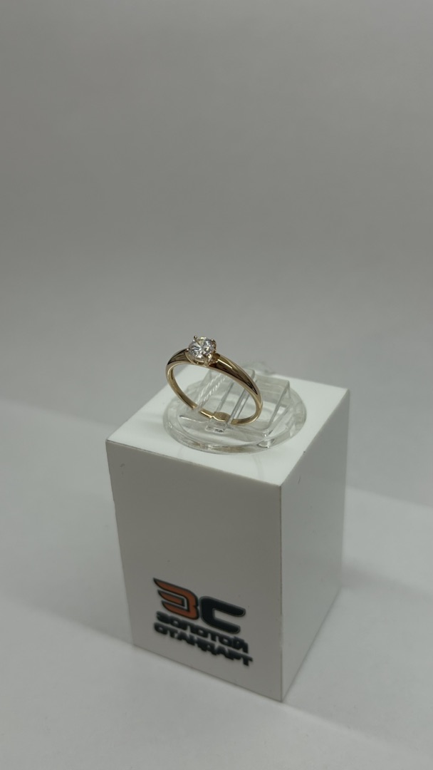 КОЛЬЦО С КАМНЕМ (Au 585)