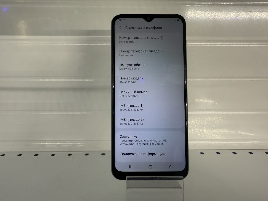 Смартфон Samsung Galaxy A03 3/32