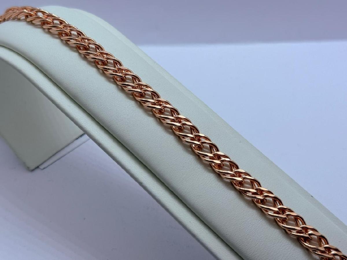 НБ 12-076ПГ БРАСЛЕТ ПУСТОТЕЛЫЙ (Au 585)