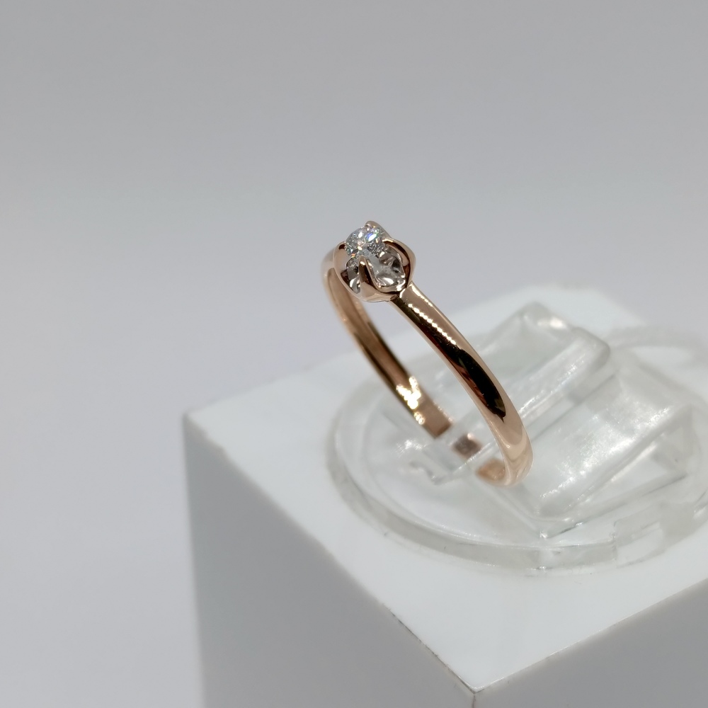 КОЛЬЦО БРИЛЛИАНТ Au 585