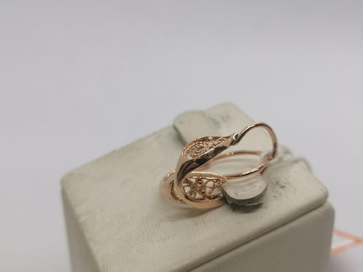 СЕРЬГИ БЕЗ КАМНЯ (Au 585)