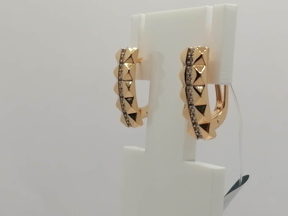 СЕРЬГИ С КАМНЯМИ (Au 585)