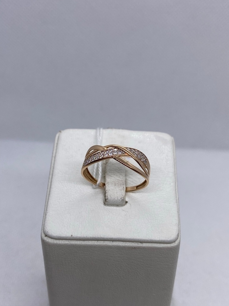 КОЛКМИ585 КОЛЬЦО С КАМНЯМИ (Au 585)