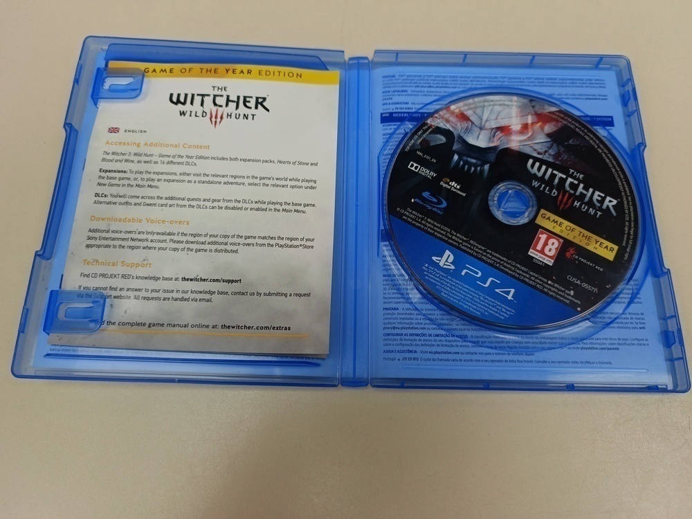 Игра Playstation 4 Witcher 3