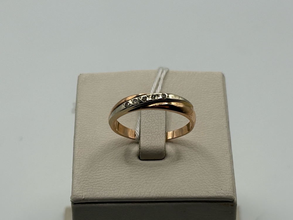 КОЛКМИ585 КОЛЬЦО С КАМНЯМИ (Au 585)