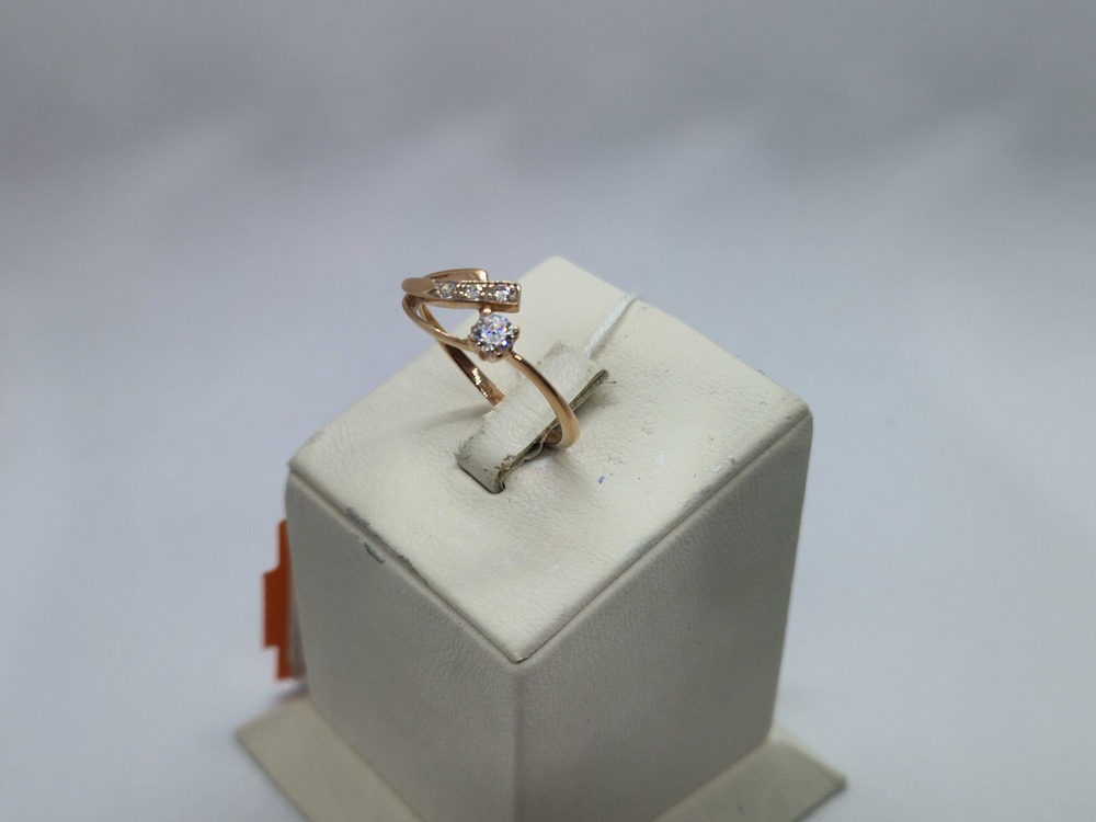 КОЛКМИ585 КОЛЬЦО С КАМНЯМИ (Au 585)
