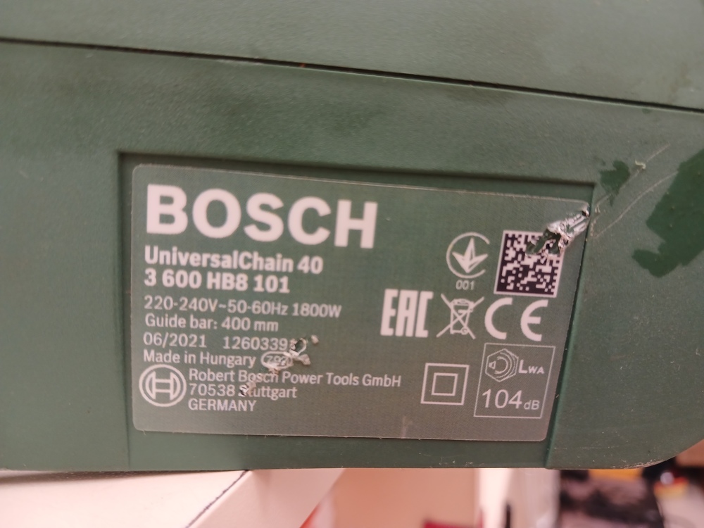 Электропила Bosch 3600 hb8 101