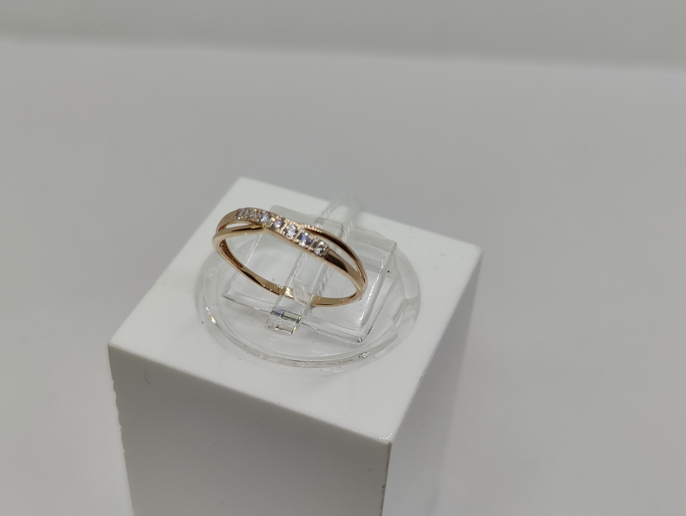КОЛКМИ585 КОЛЬЦО С КАМНЯМИ (Au 585)