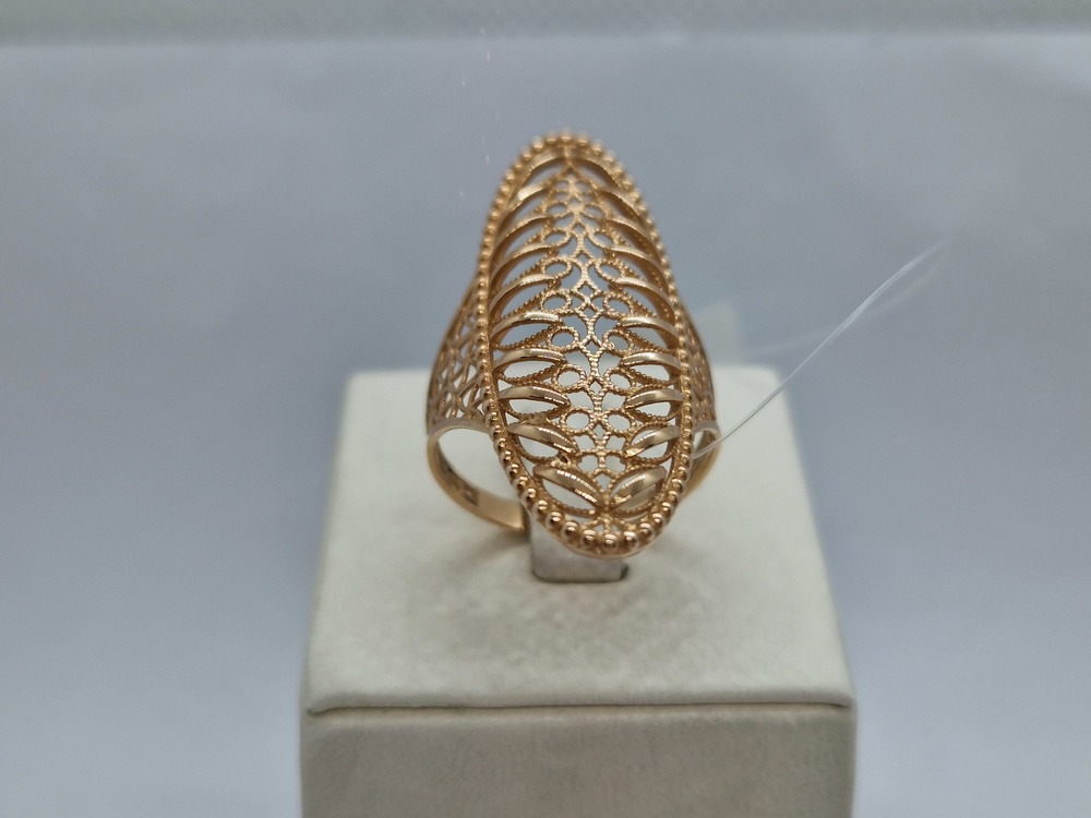 1023 КОЛЬЦО БЕЗ КАМНЯ (Au 585)