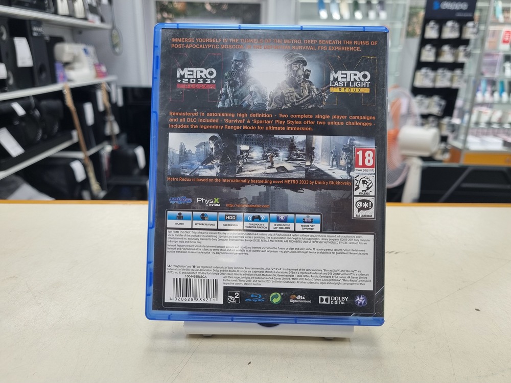 Игра Playstation 4 Metro Redux