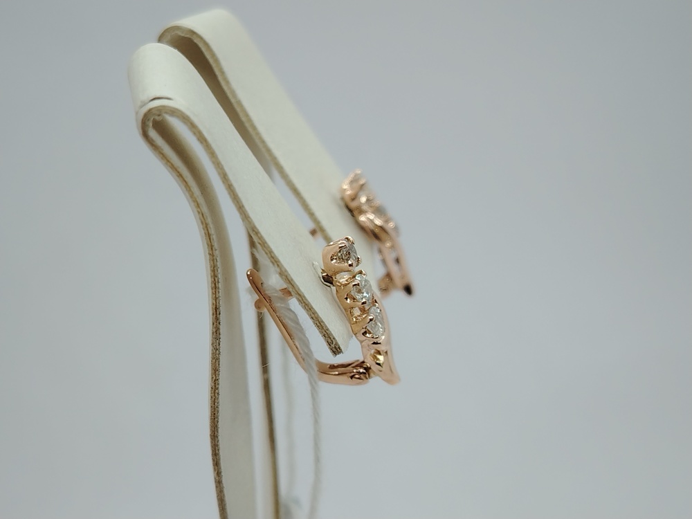 СЕРЬГИ БРИЛЛИАНТ (Au 585)