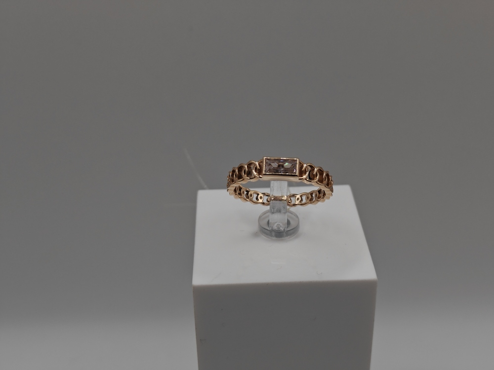 КОЛЬЦО С КАМНЕМ (Au 585)