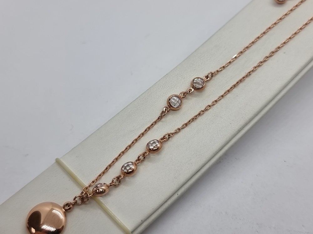 КОЛЬЕ С КАМНЯМИ (Au 585)