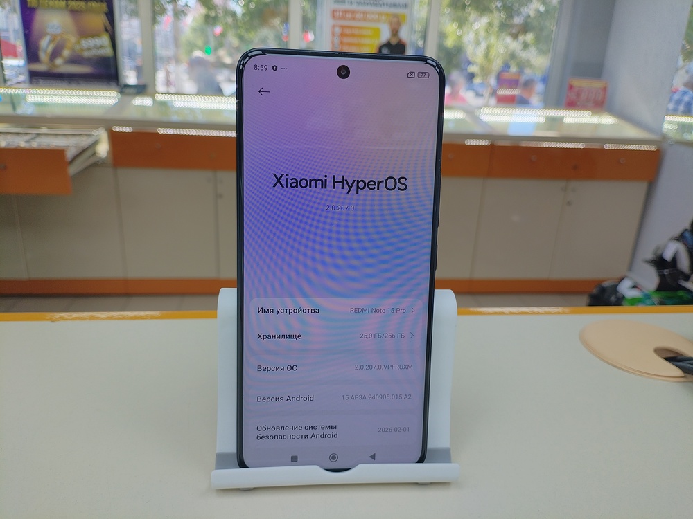 Смартфон Xiaomi Redmi Note 15 Pro 8/256Gb