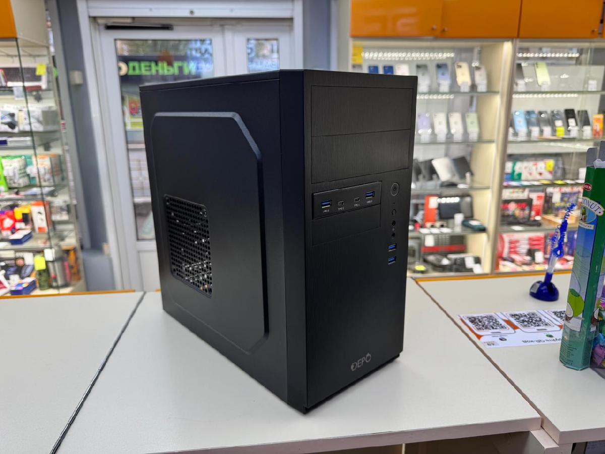 Системный блок DEPO; Ryzen 5 3600, GeForce GT 730, 8 Гб, 512 GB, Нет