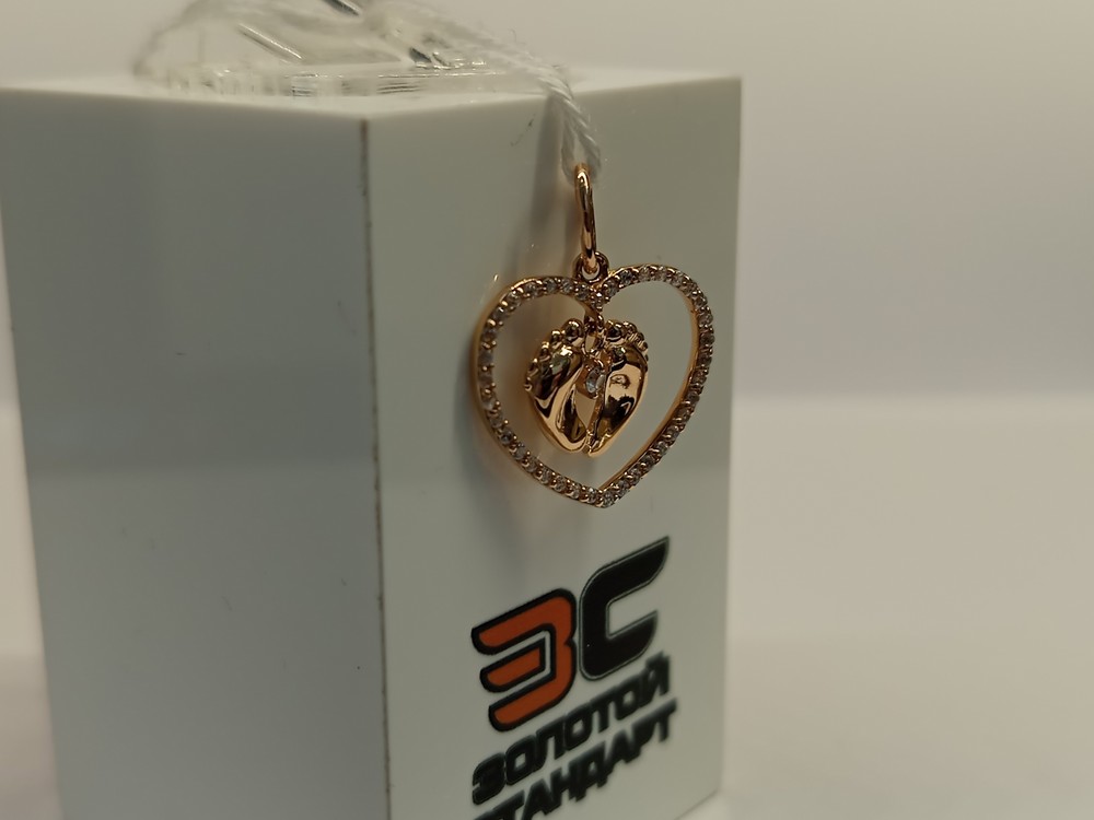 ПОДКМИ585 ПОДВЕСКА С КАМНЯМИ (Au 585)